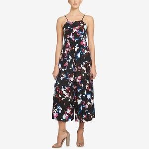 1.State Black Multicolor Jumpsuit, Size 10